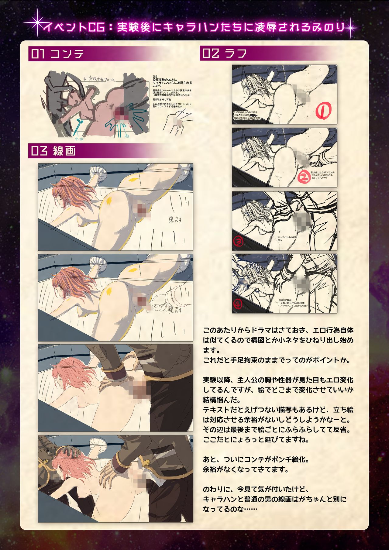 【魔法少女消耗戦線DEADΩAEGIS】デジタルラフ原画集 - Page 48
