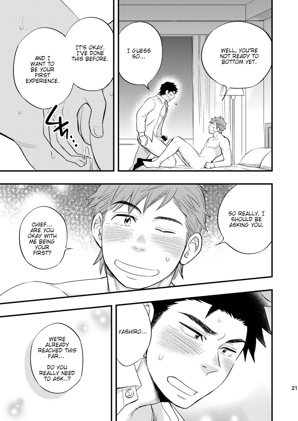 Kachou no Hajimete, Itadakimasu | Taking the Chief's First - Page 22