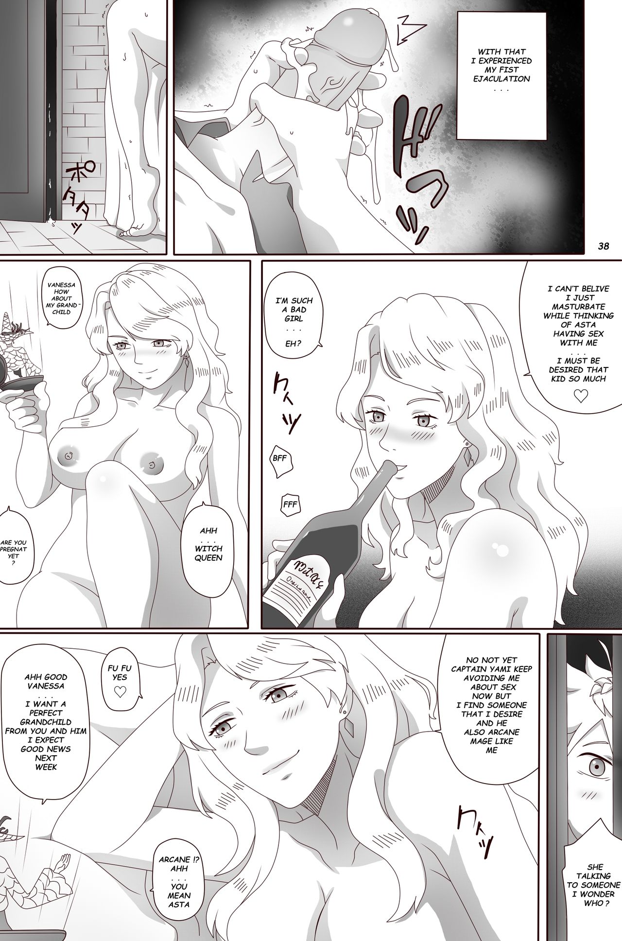 Asta no sukebena hi - Asta´s lascivious day - Page 42