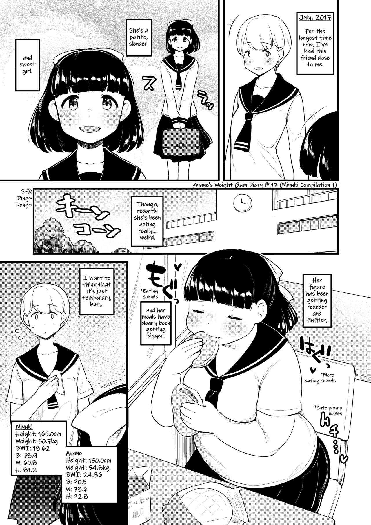 Ayano's Weight Gain Diary - Page 117