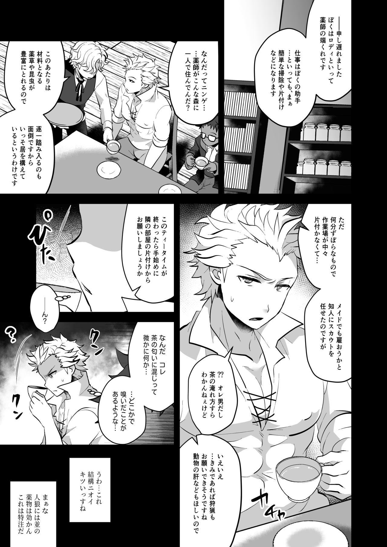 Osu Ookami Kyoudai Mesuka Choukyou Jikken - Page 9