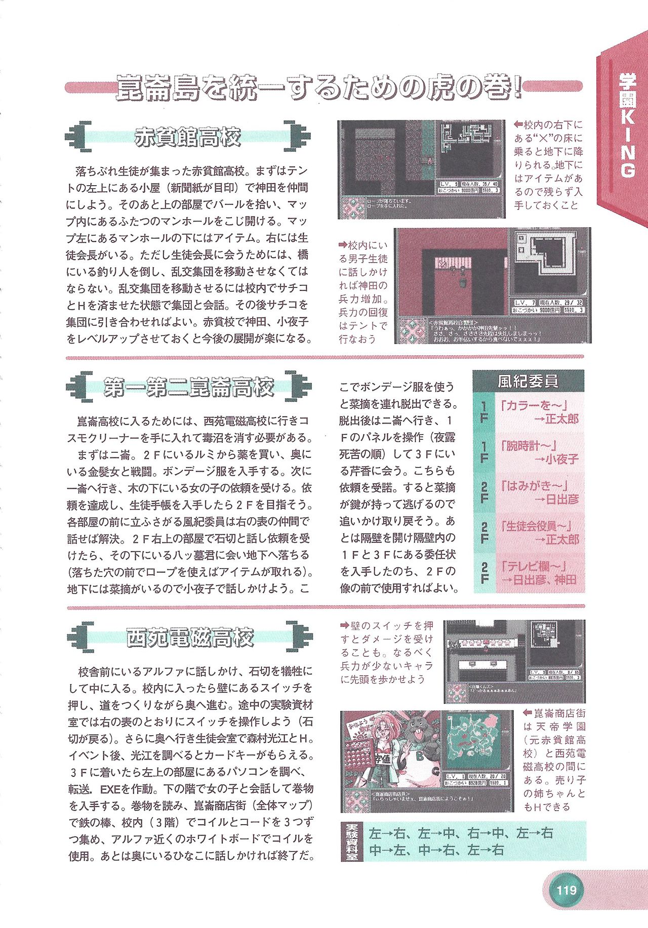 Official Alicesoft Full Completion Guide 2 - Page 121