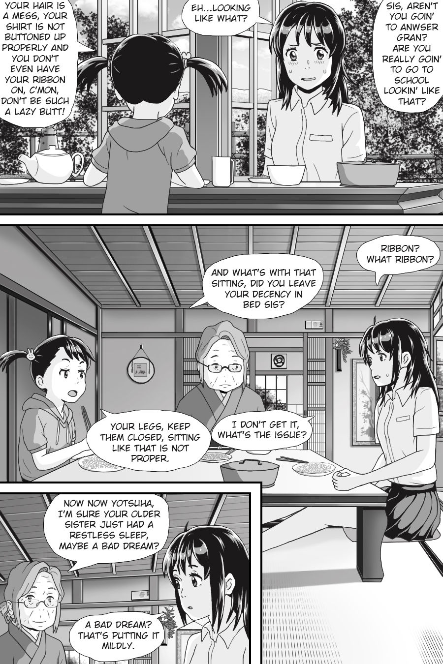 Kimi No Na Wa (Your Name) Thoughts and Dreams - Page 16