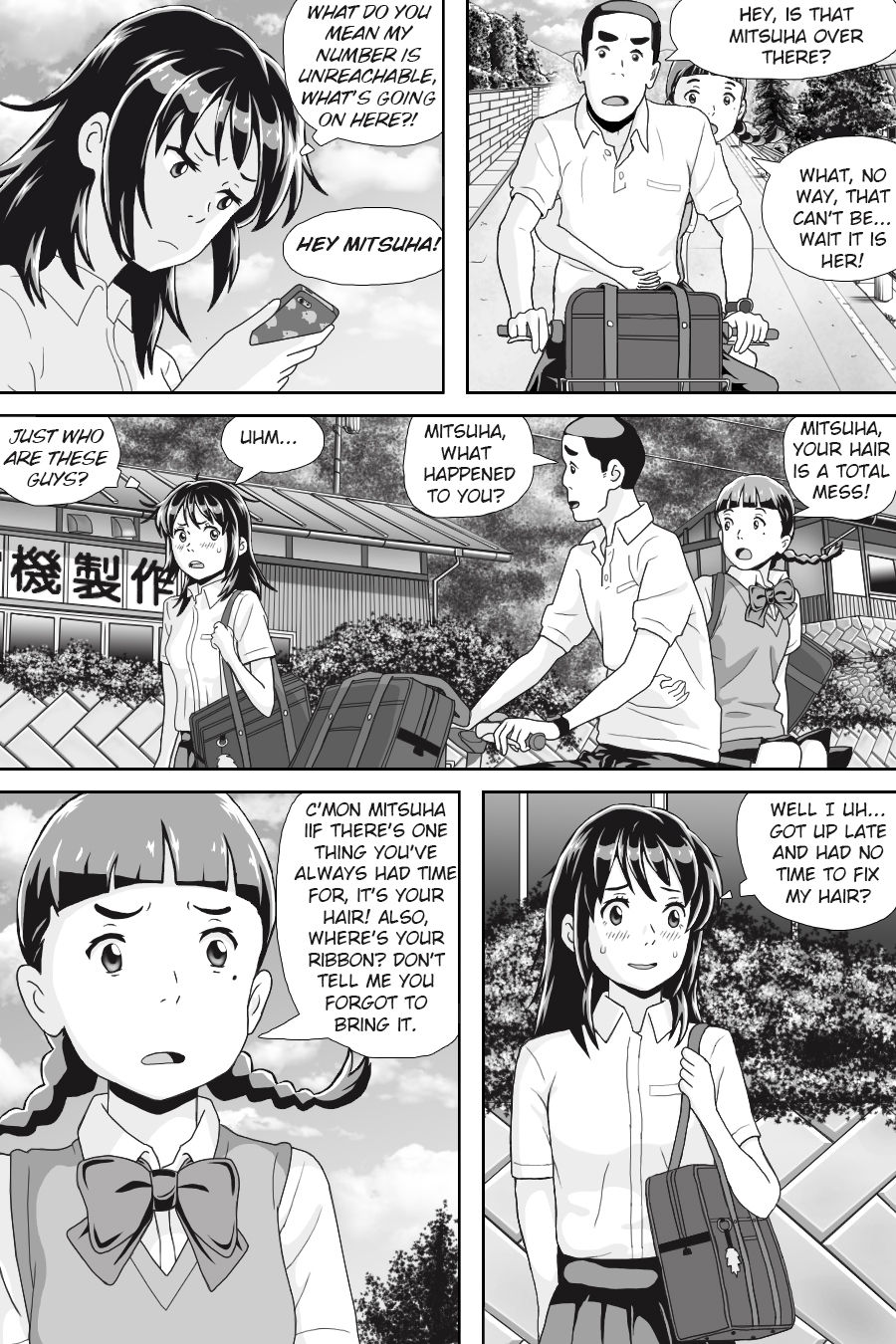 Kimi No Na Wa (Your Name) Thoughts and Dreams - Page 21