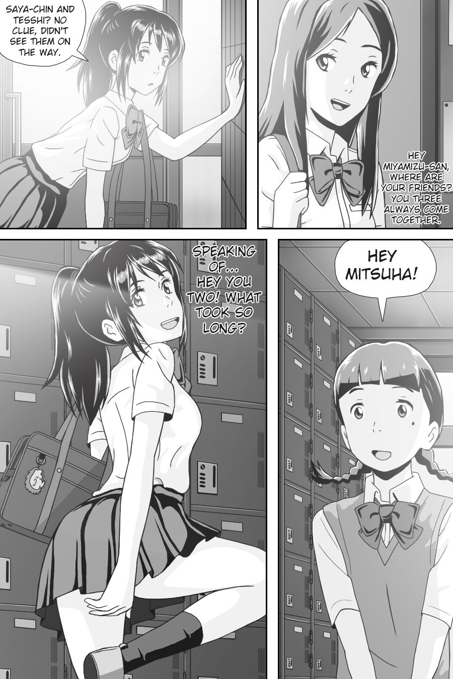 Kimi No Na Wa (Your Name) Thoughts and Dreams - Page 299