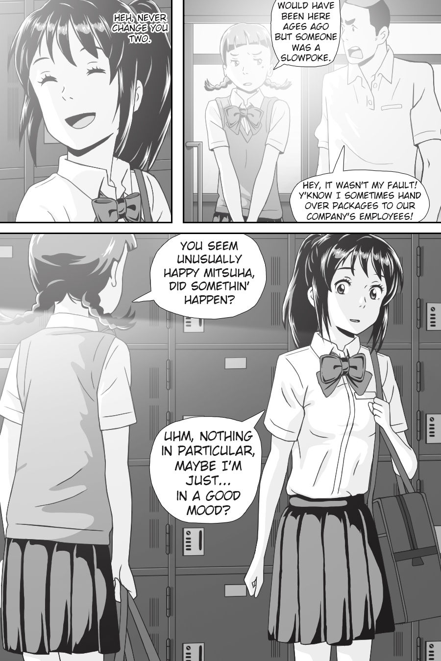 Kimi No Na Wa (Your Name) Thoughts and Dreams - Page 300