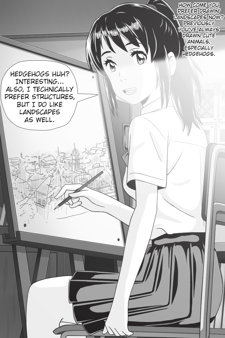Kimi No Na Wa (Your Name) Thoughts and Dreams - Page 317