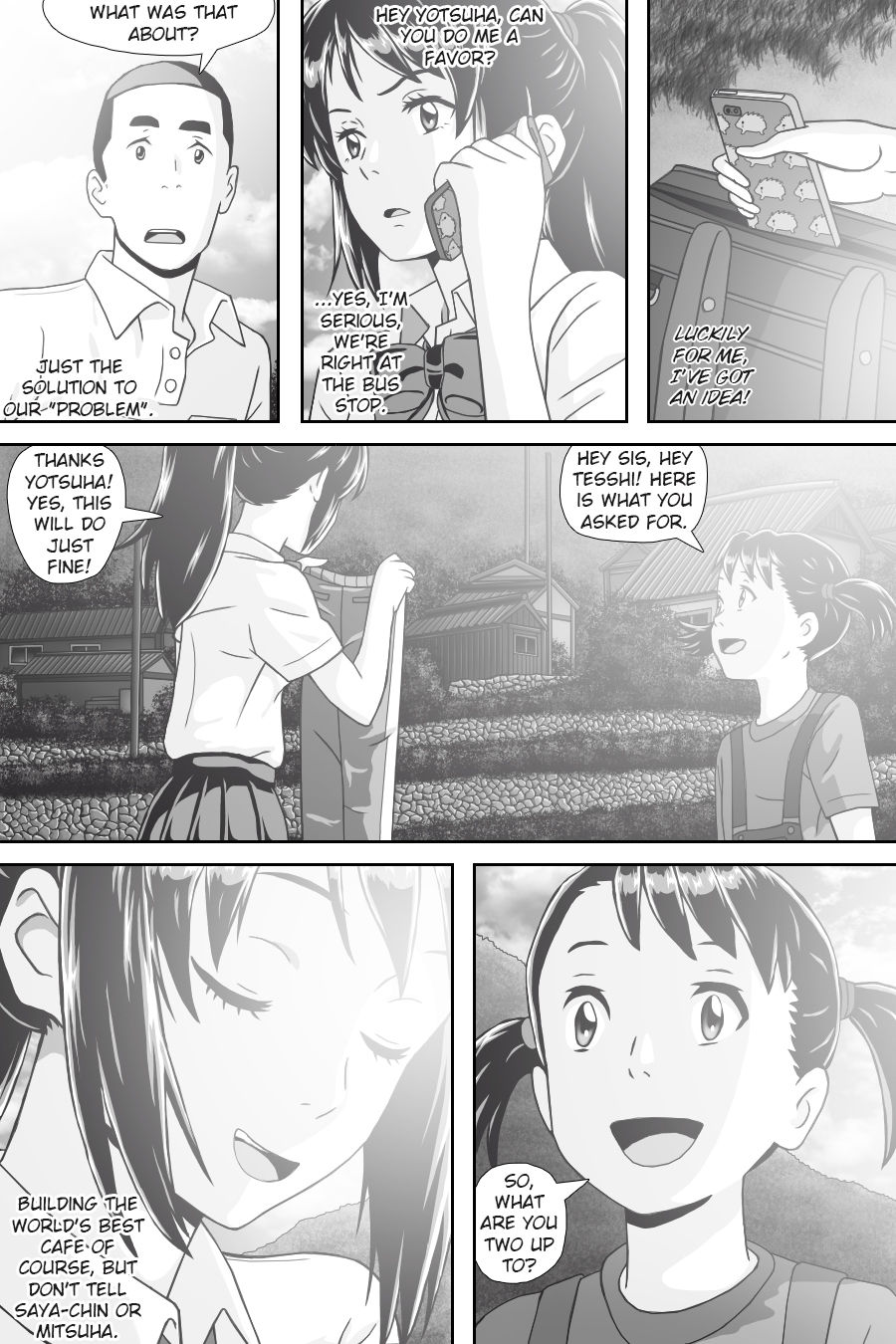 Kimi No Na Wa (Your Name) Thoughts and Dreams - Page 326