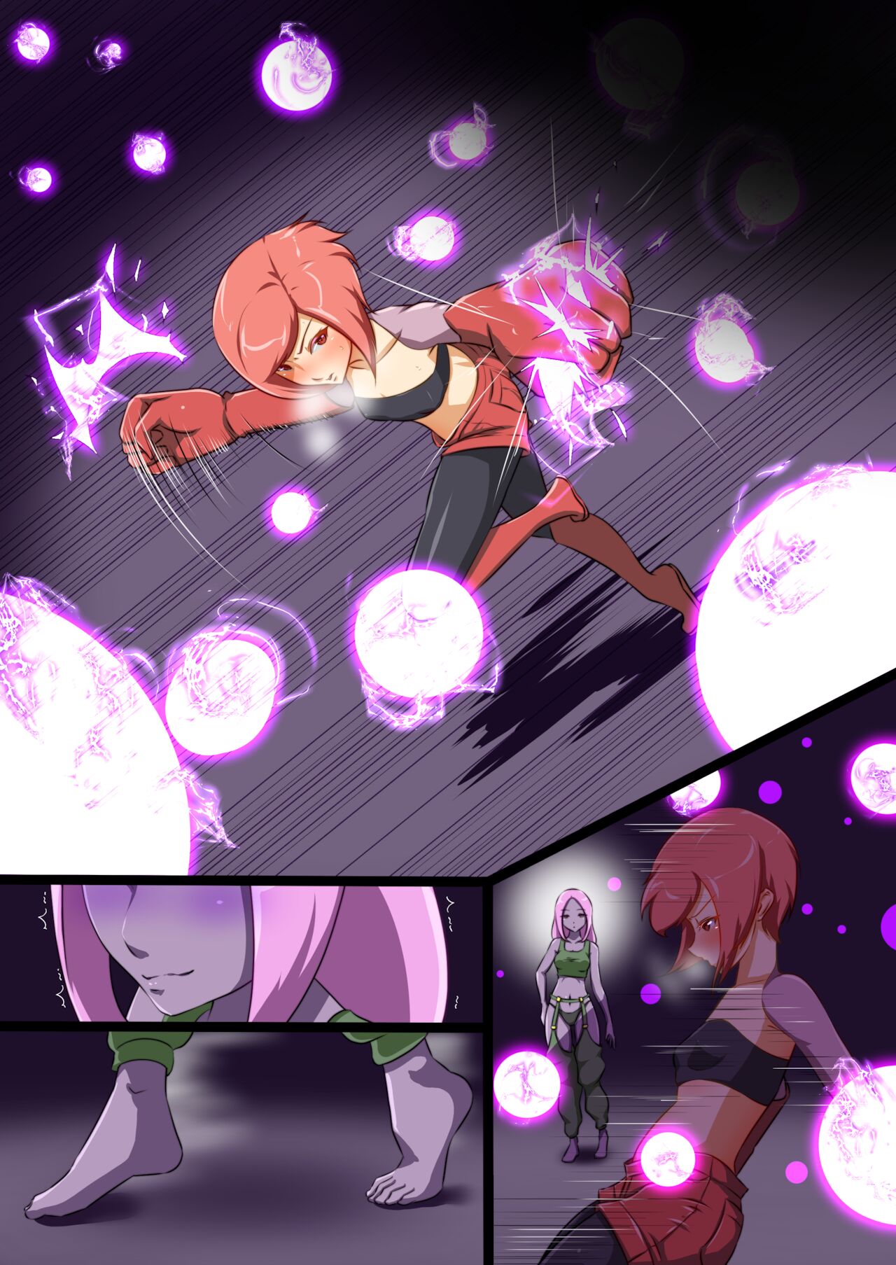 ウチの子がえっちな敵と戦って敗北する話 - Page 84