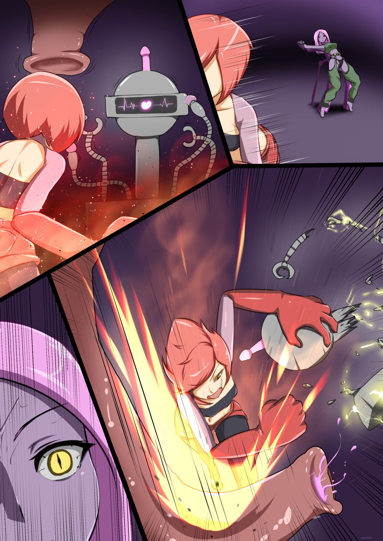 ウチの子がえっちな敵と戦って敗北する話 - Page 97