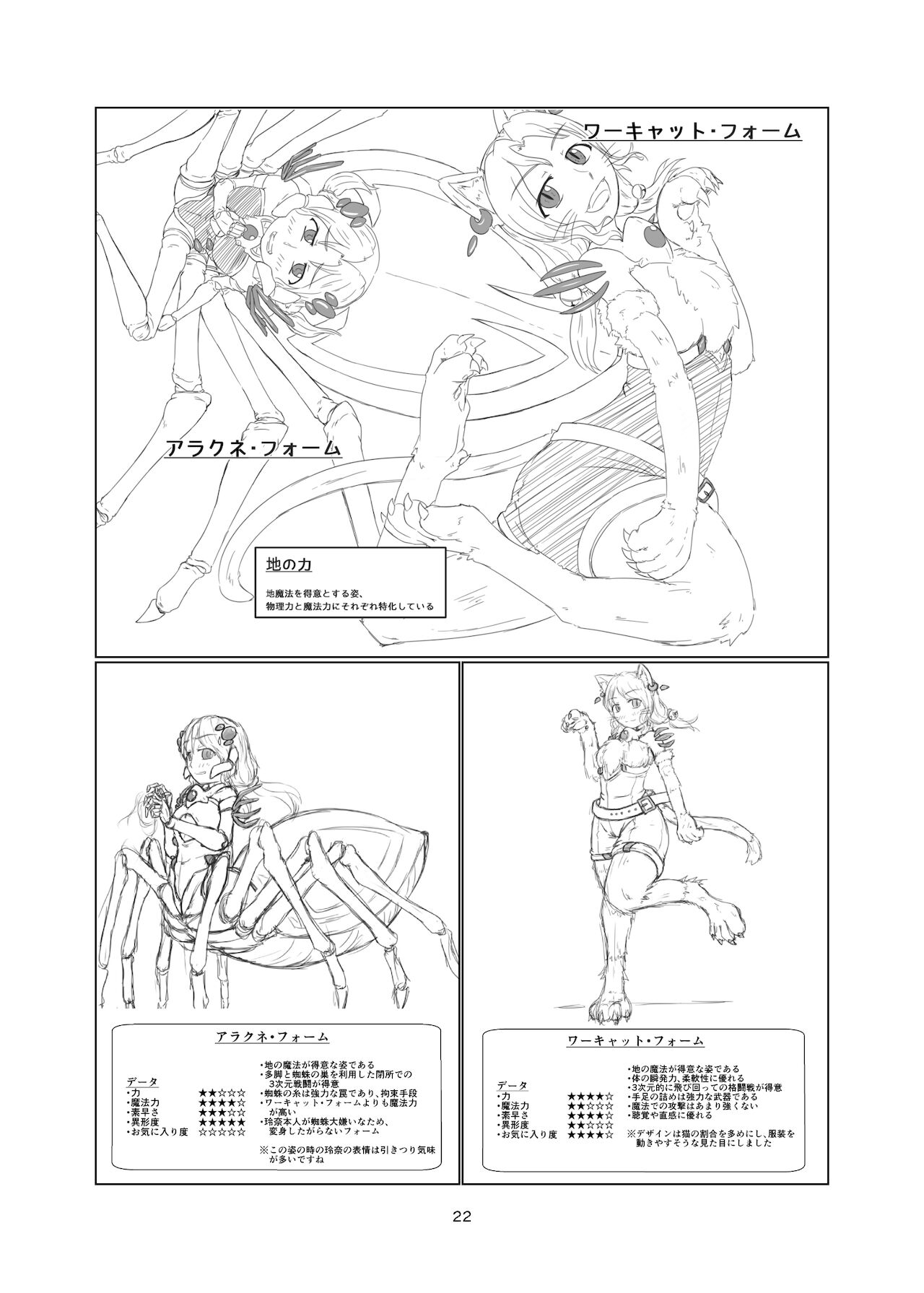 Magical Girl Mon ★ Sura Doujinshi Version - Page 21