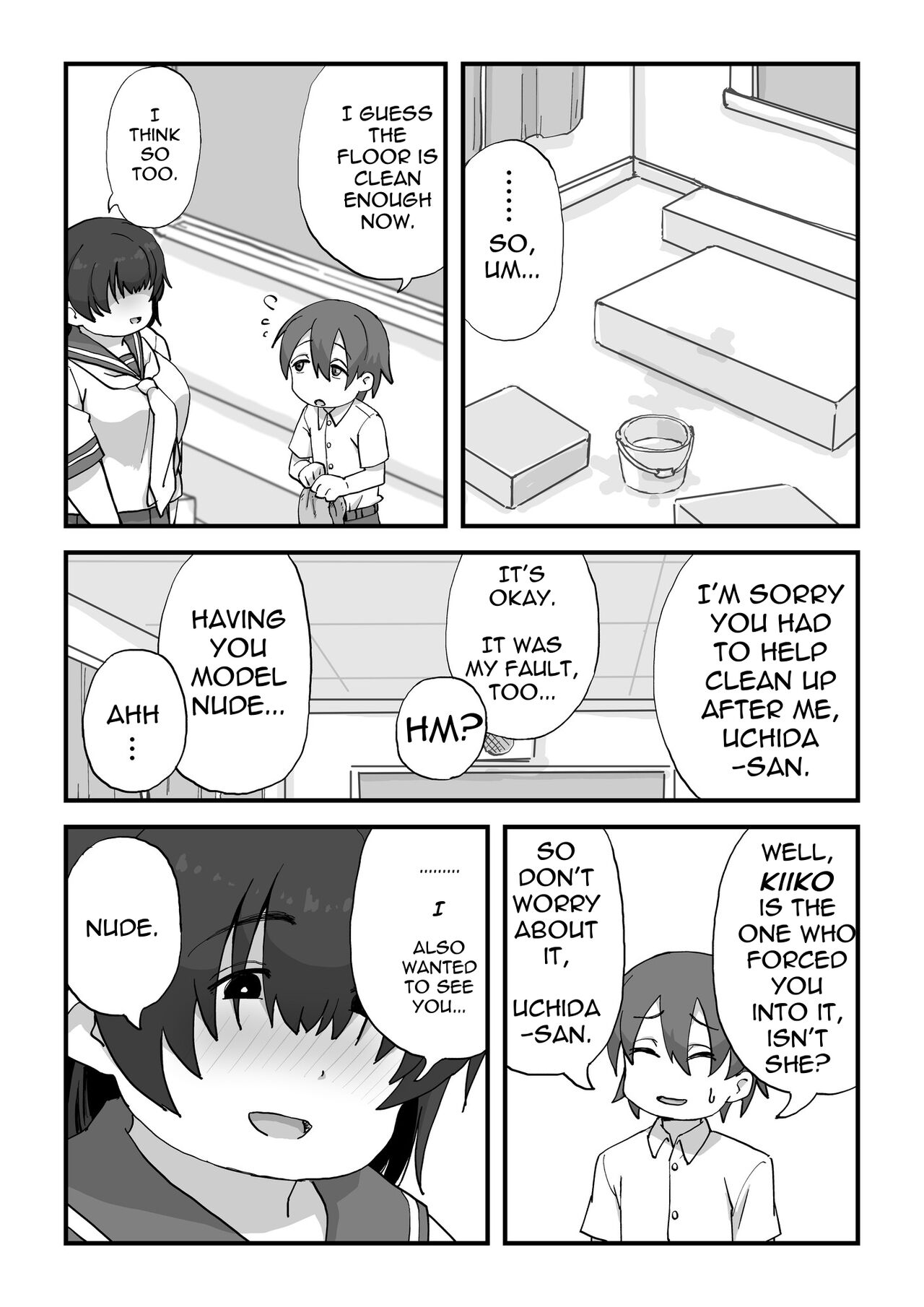 Boku wa Manken Senzoku Nude Model - Page 18