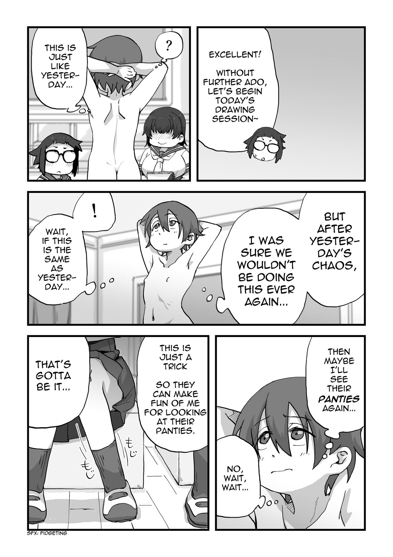 Boku wa Manken Senzoku Nude Model - Page 35