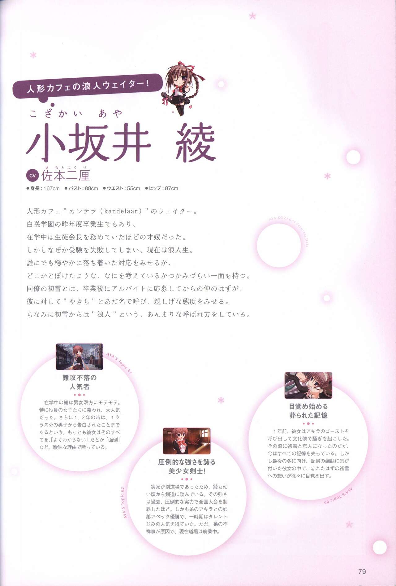 Hatsuyuki Sakura Visual Fanbook - Page 83