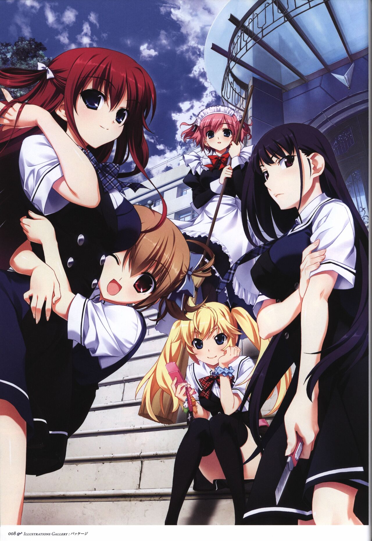 Game Artbook - グリザイアの果実 ビジュアルファンブック - Page 9