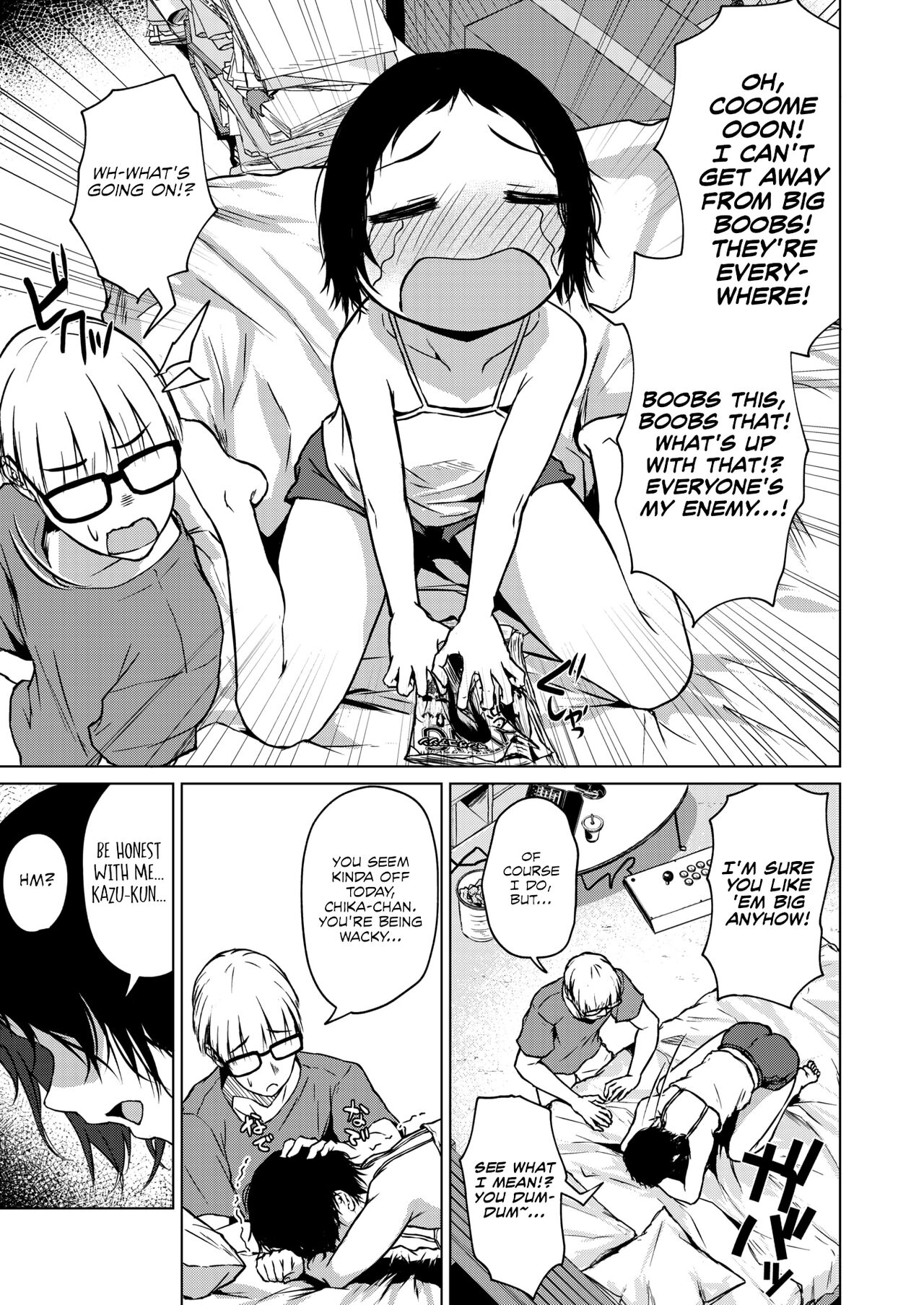 Chiisakute Ookina Mune no Uchi | Among Small and Big Chests - Page 9