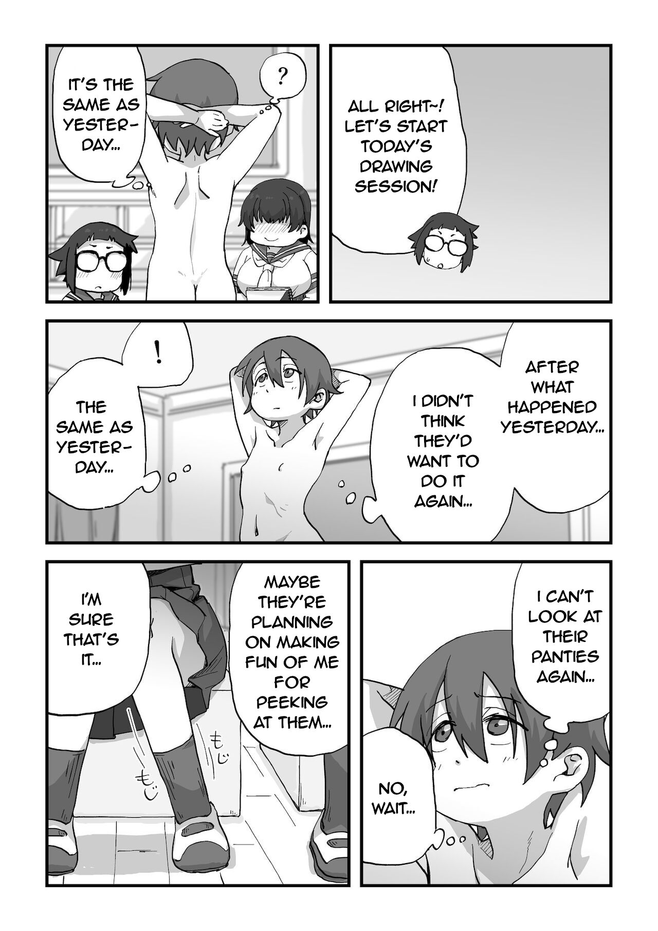 Boku wa Manken Senzoku Nude Model - Page 35