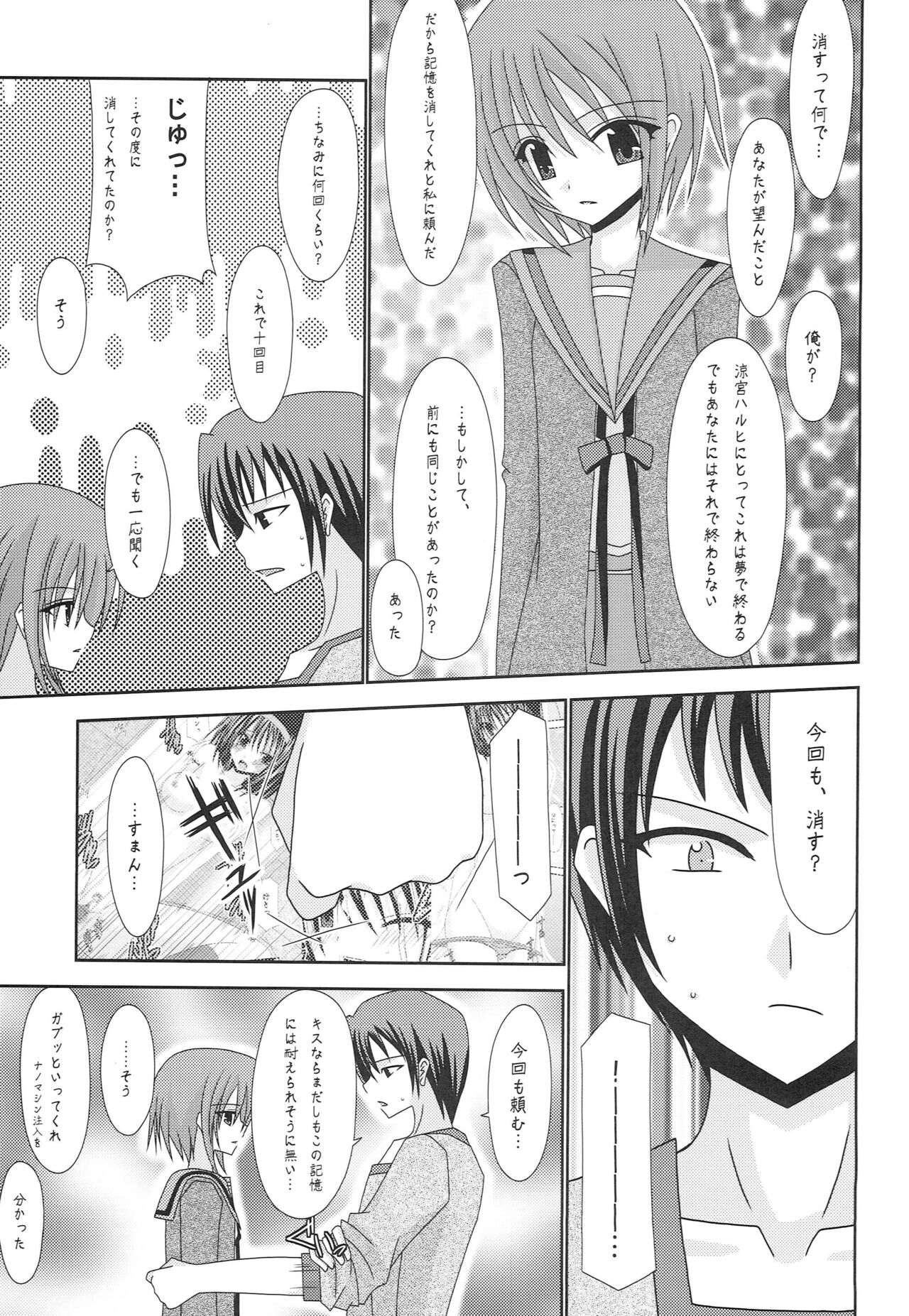 Suzumiya Haruhi no Karada no Uzuki - Page 34