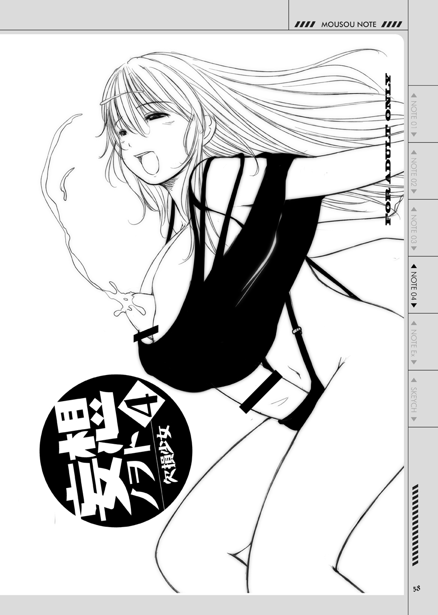 Kesson Shoujo no Mousou Note Soushuuhen - Page 58