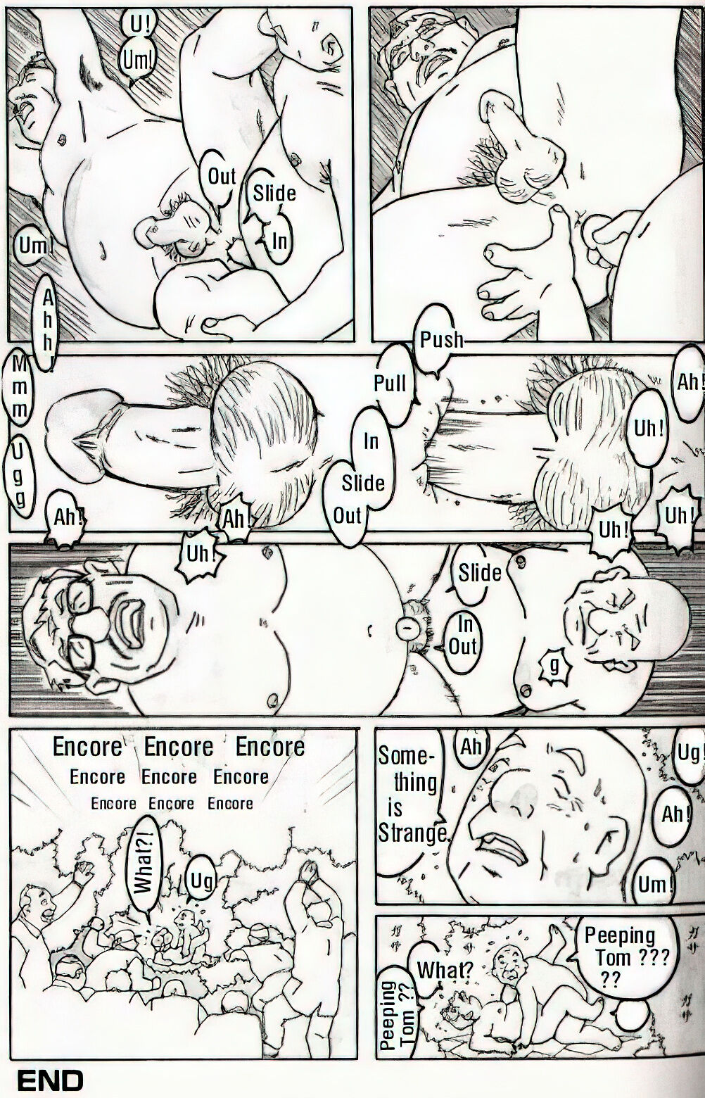 The middle-aged men comics - from Japanese magazine - Page 42