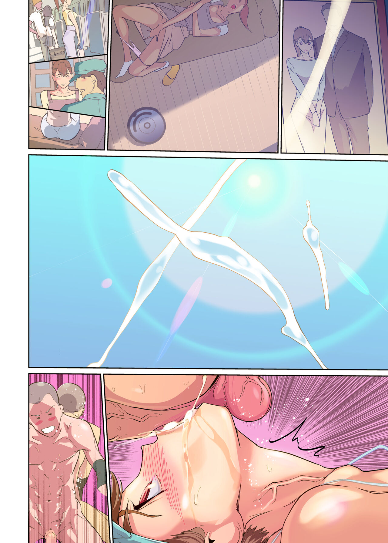 Harukaze mama-san barē blue ocean no kiseki - Page 57