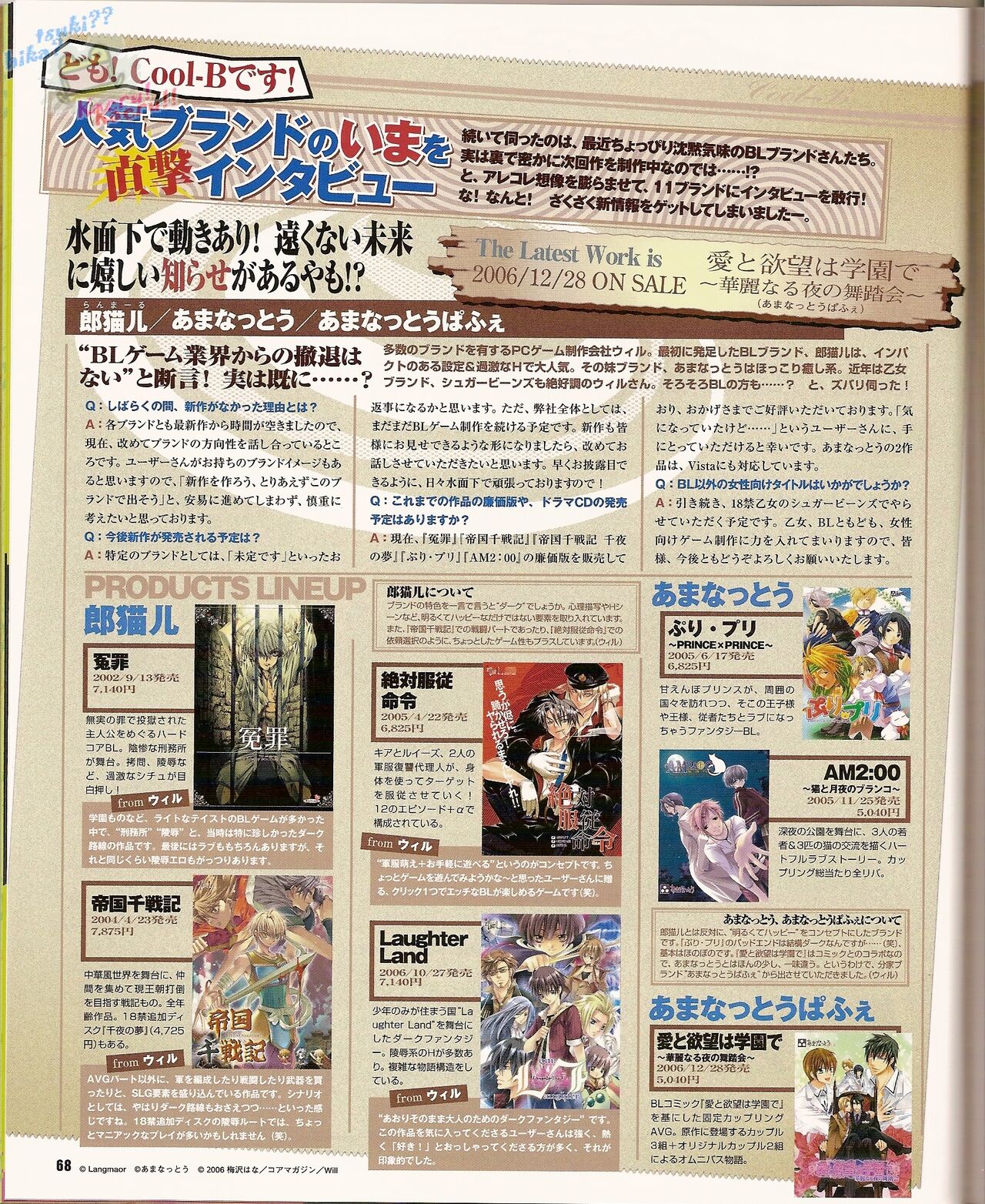 Cool-B Vol.22 2008-11 - Page 74