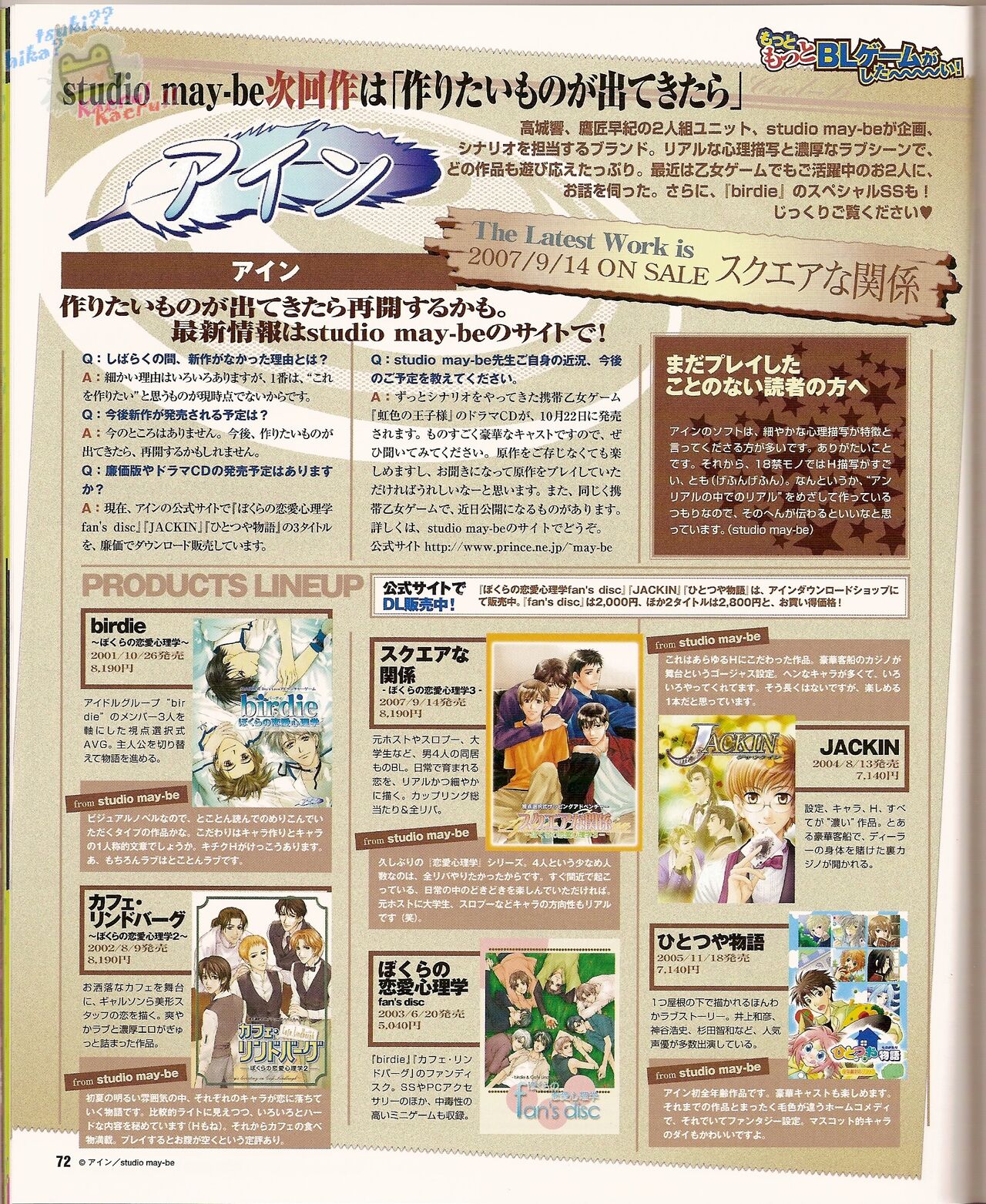Cool-B Vol.22 2008-11 - Page 78