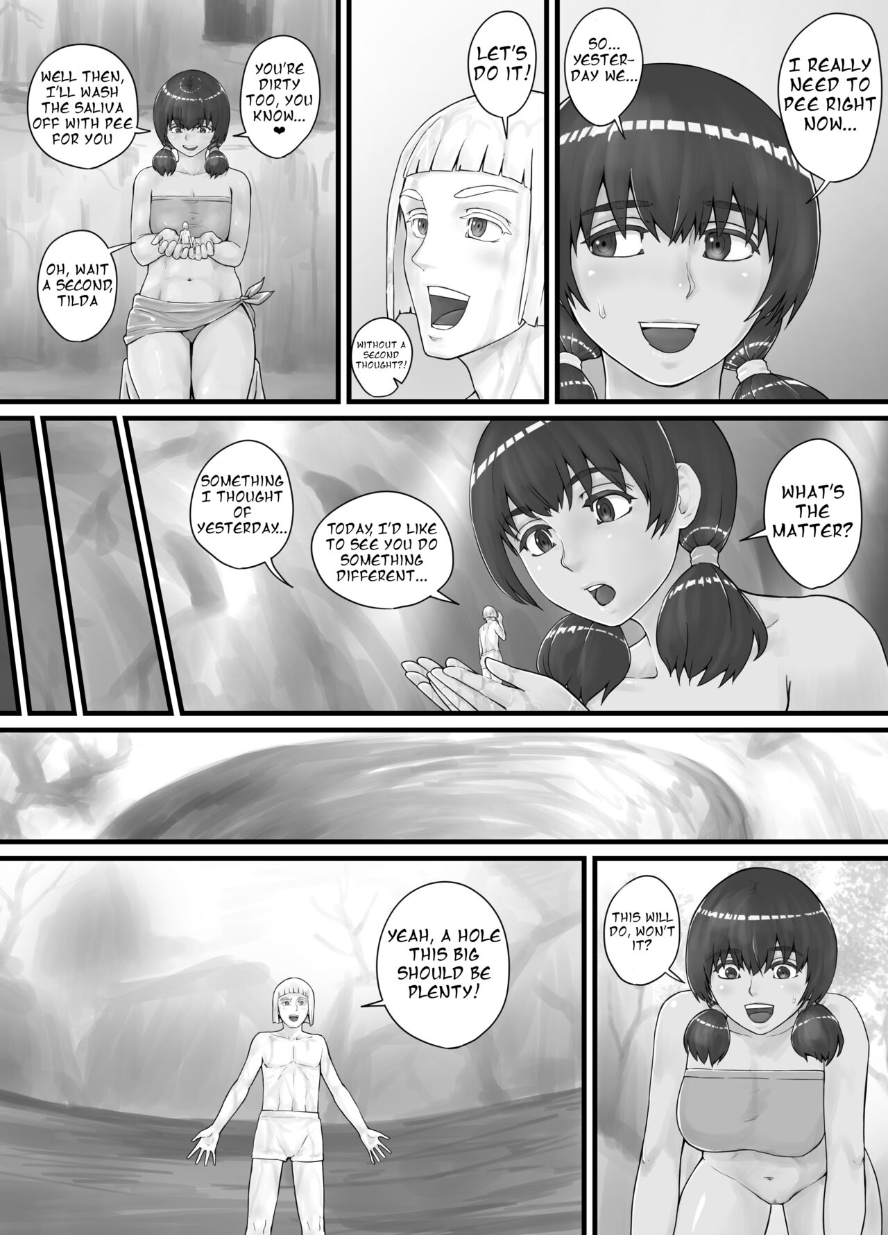 巨人娘ちゃん漫画 Ch.1-4（English Version） - Page 25