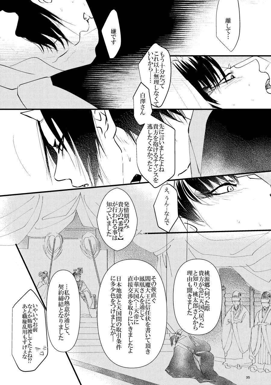 Kamikemono shirasawa-ban keiyaku - Page 35
