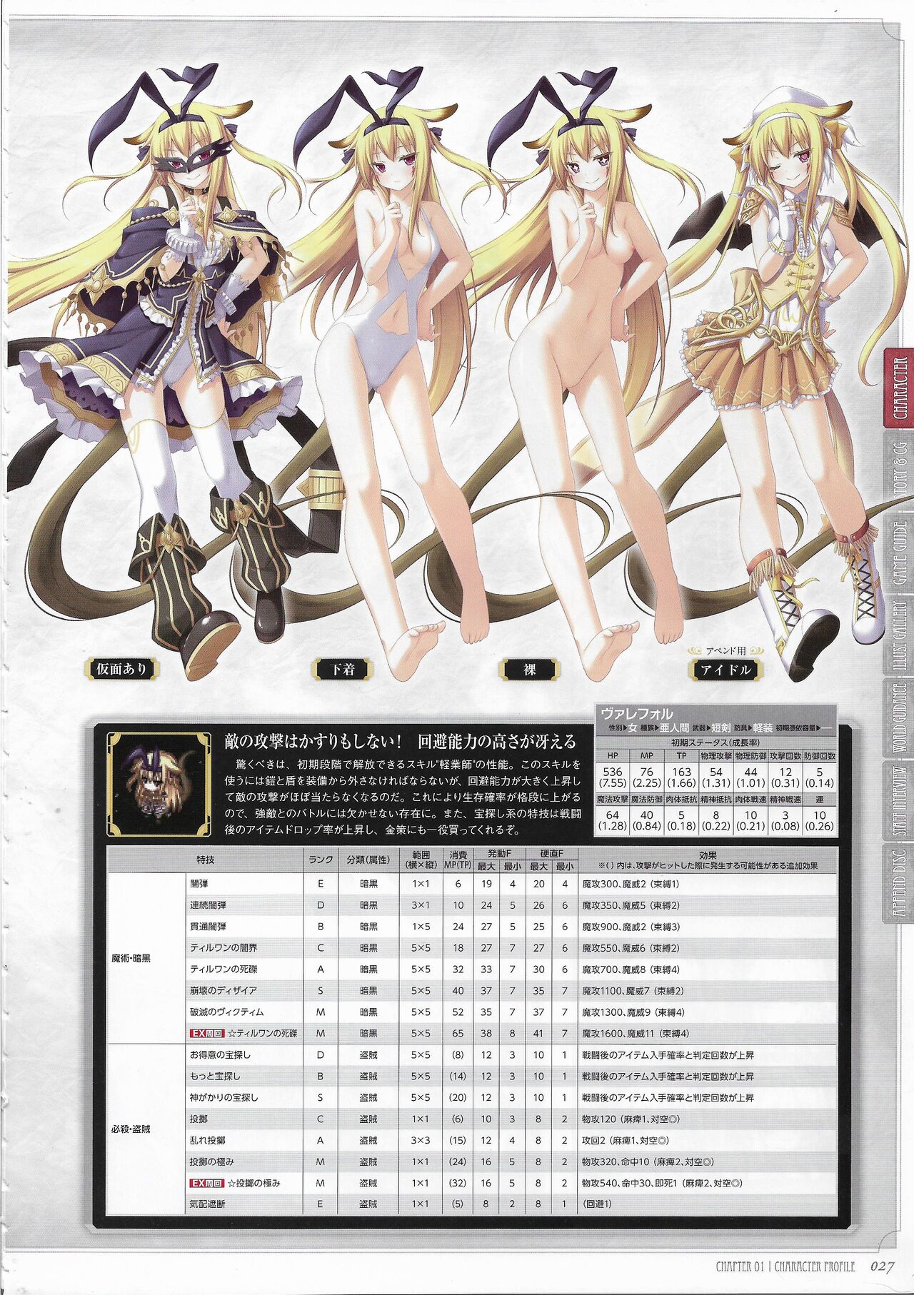 Tenbin no La DEA. ~Ikusa Megami MEMORIA~ Perfect Guidebook - Page 29
