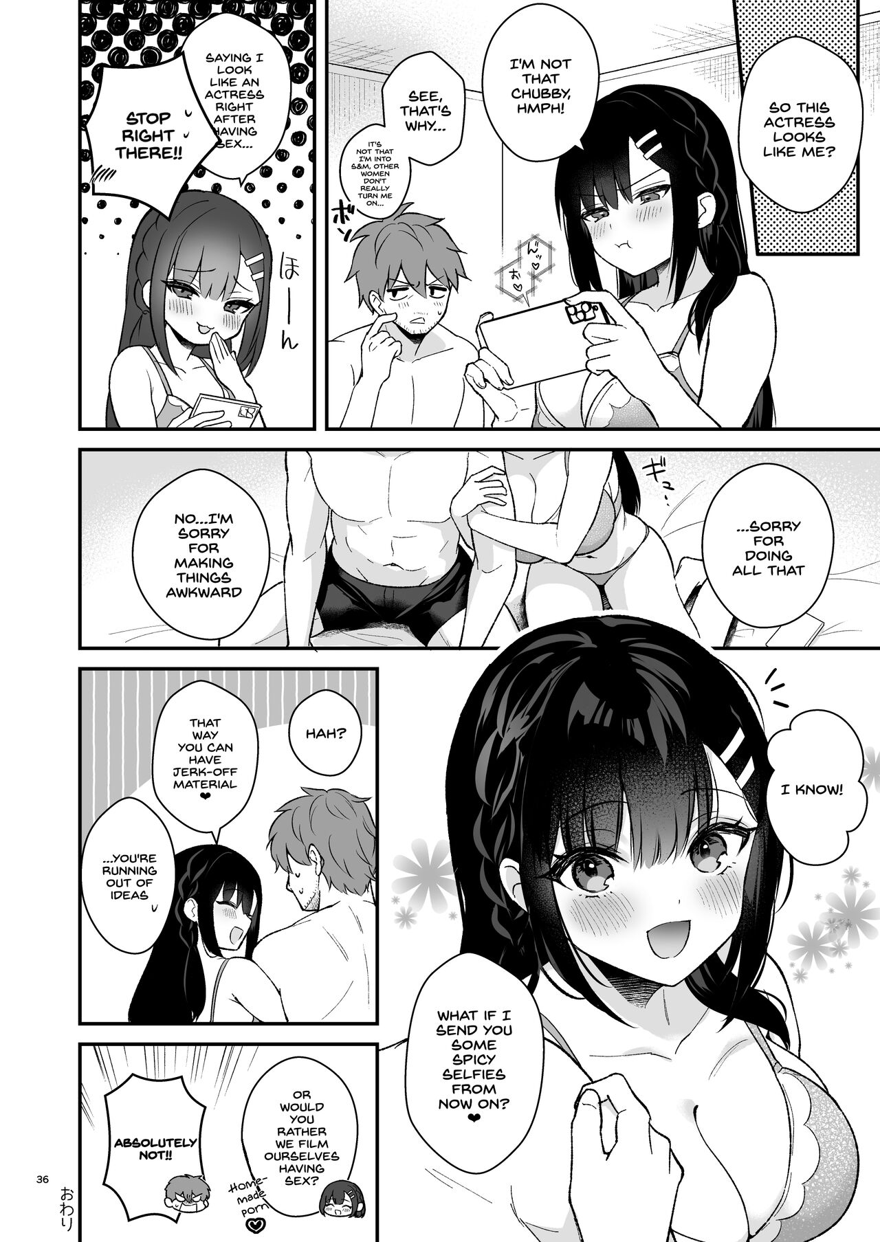 Kyou wa Ijiwaru Suru Hi - Page 36