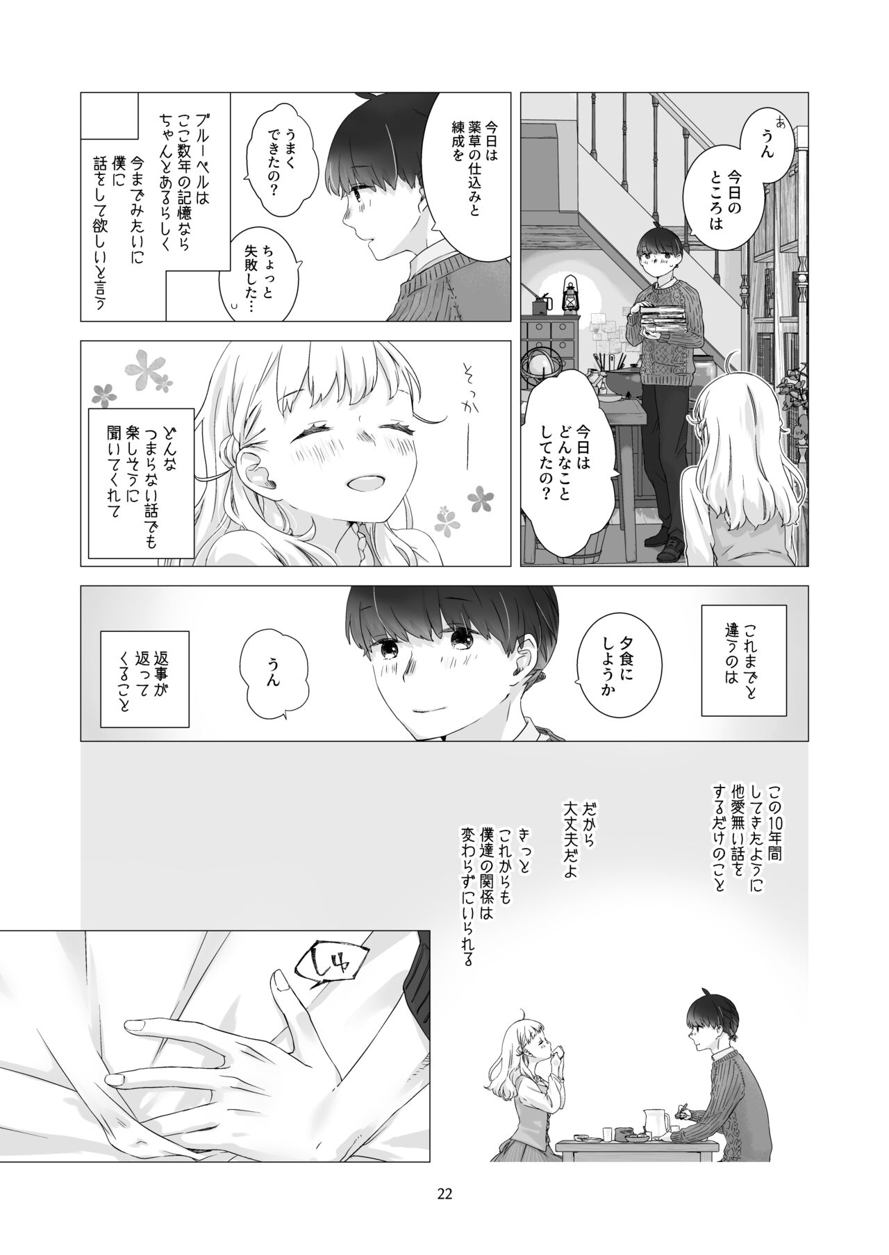 Minarai Mahoutsukai-kun to Hana no Namae - Page 21