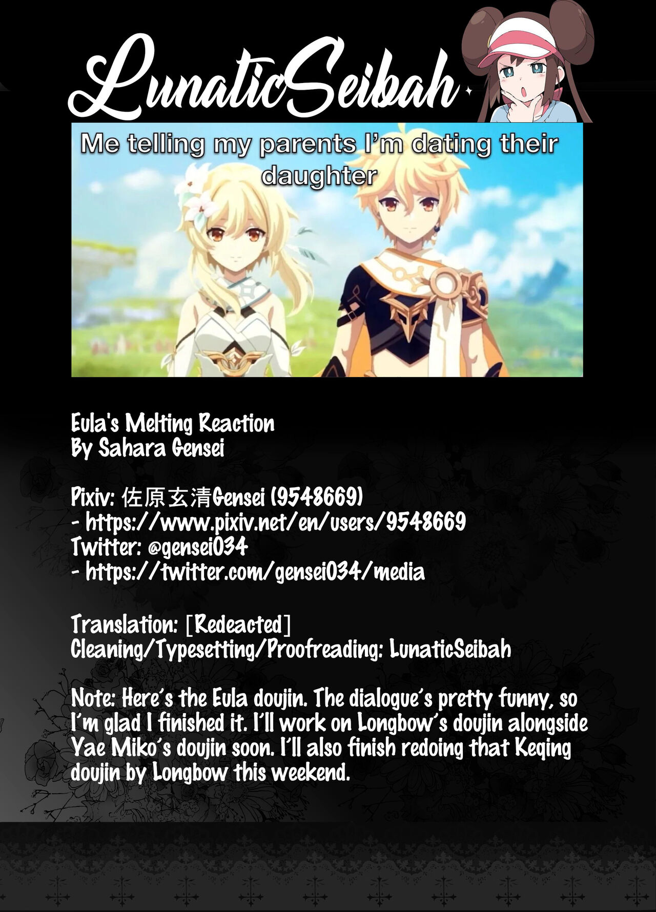 Eula no Youkai Hannou | Eula's Melting Reaction - Page 28