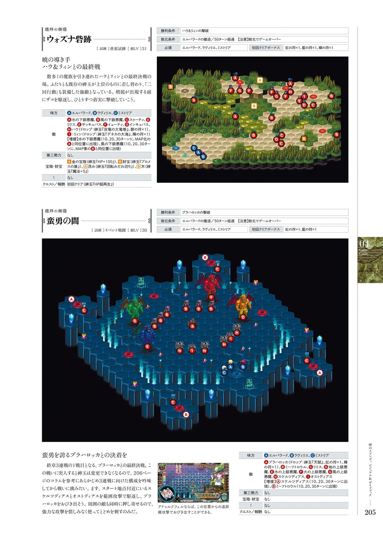 Kami No Rhapsody Perfect Guidebook - Page 204