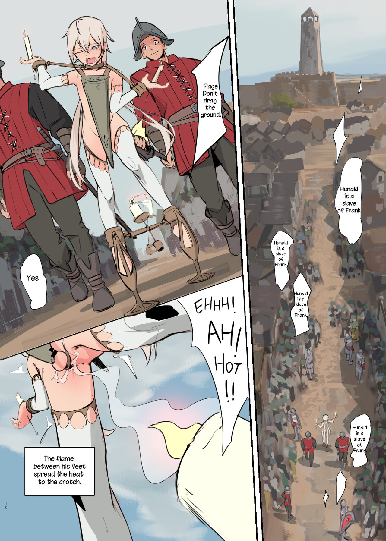 Hostage Slave of the Empire - The Candle Boy - Page 10