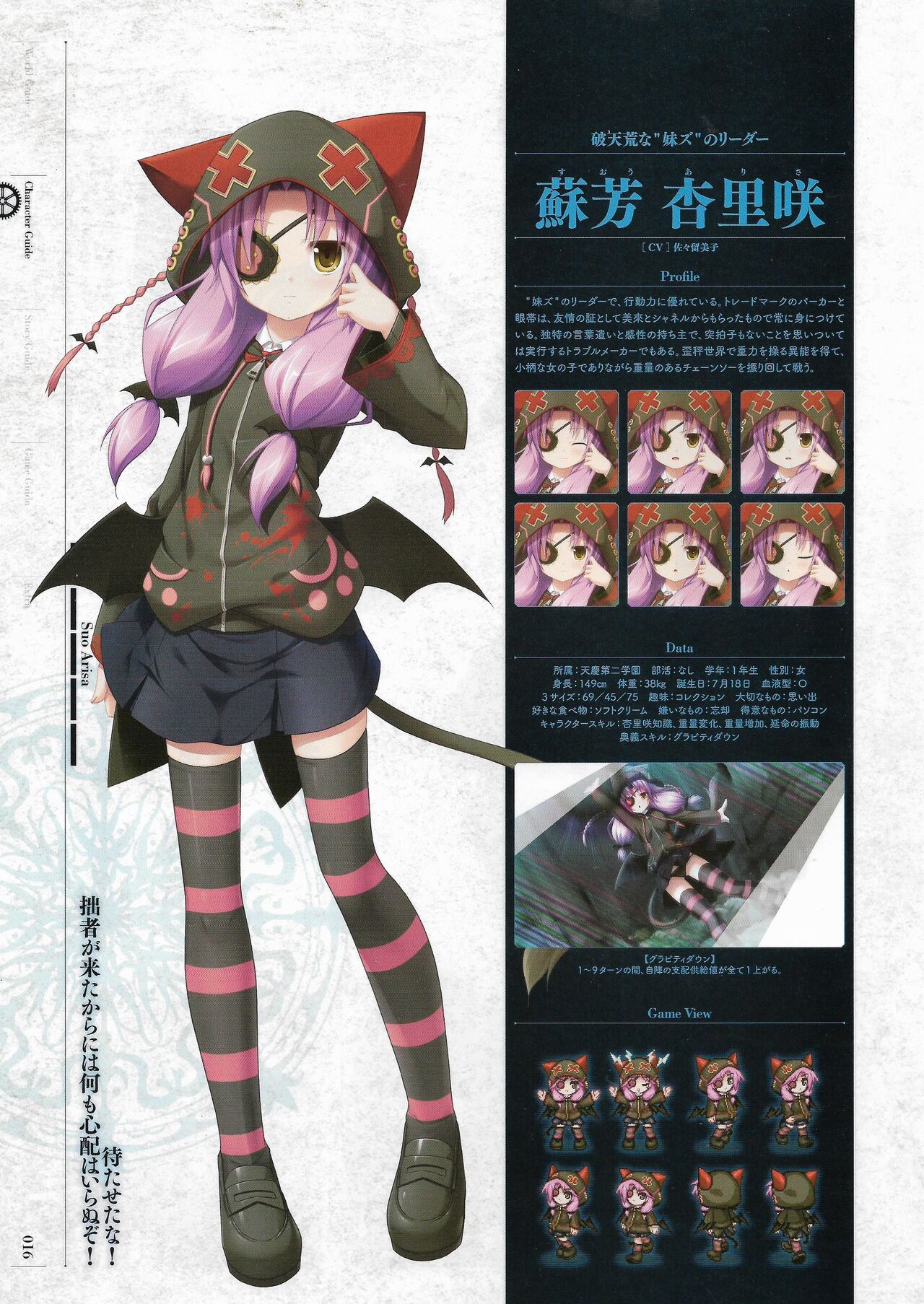 Soukoku no Arterial Perfect Guidebook - Page 19