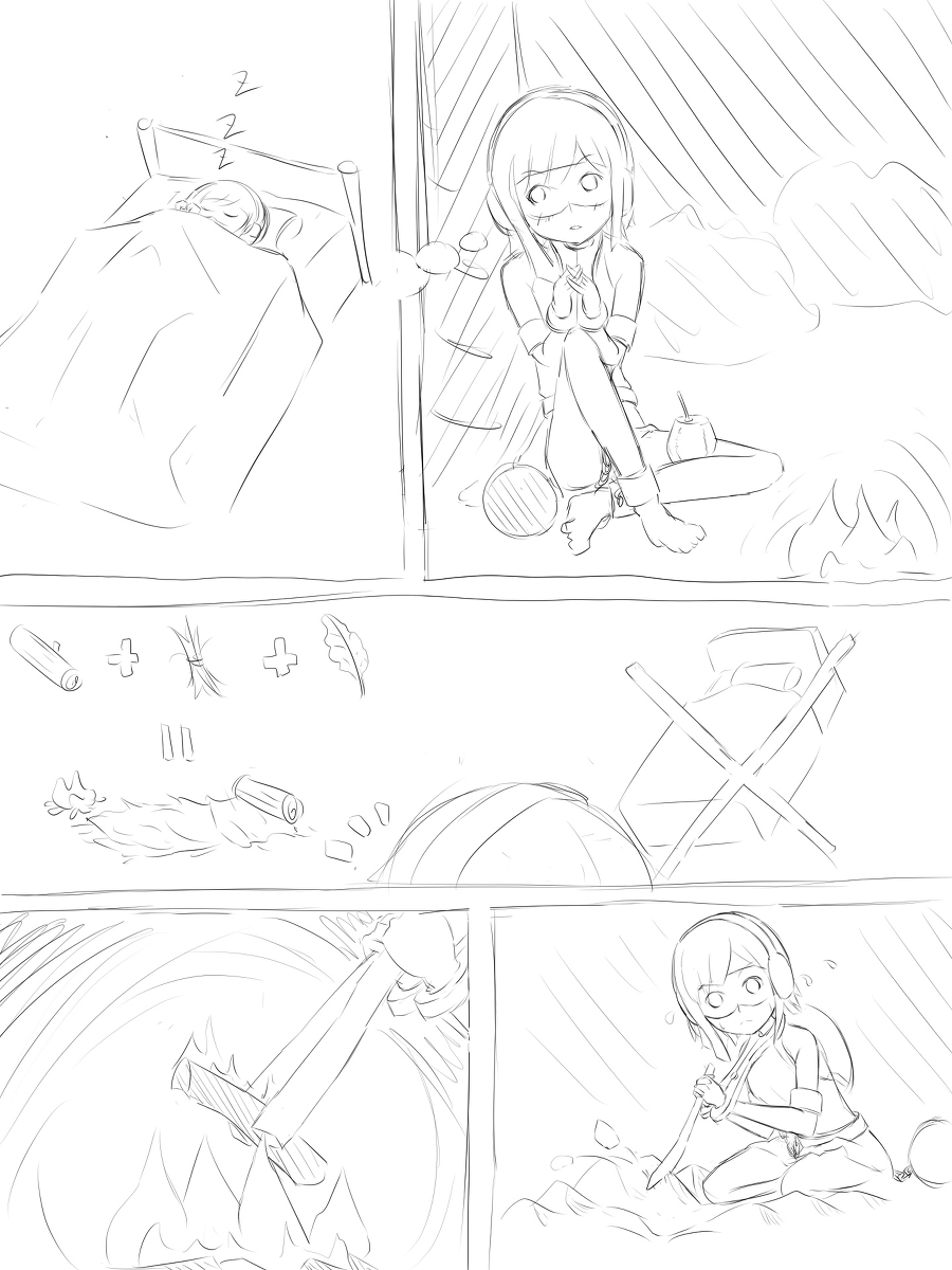 Selfbondage challage Survive in island 1-4 - Page 17