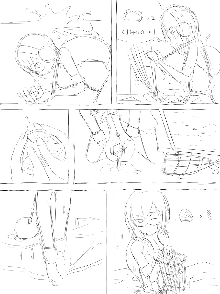 Selfbondage challage Survive in island 1-4 - Page 27
