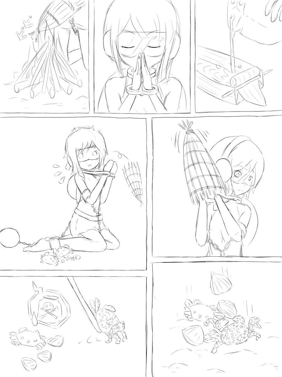 Selfbondage challage Survive in island 1-4 - Page 29