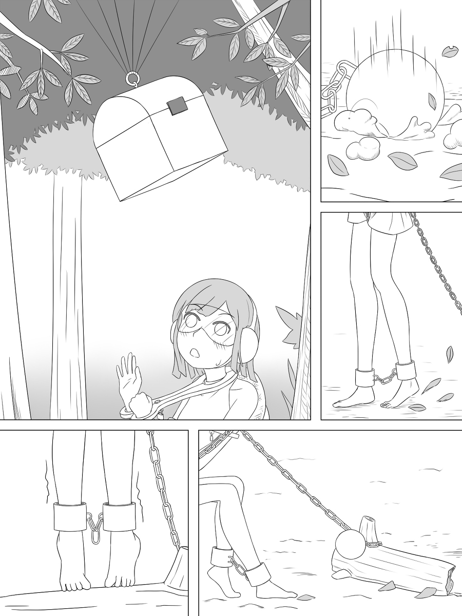 Selfbondage challage Survive in island 1-4 - Page 74