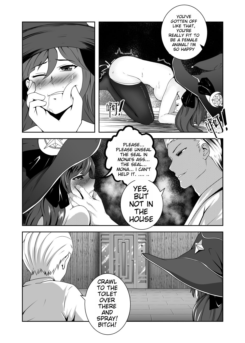 Astrologer Mona's Urine Enema Inferno - Page 10