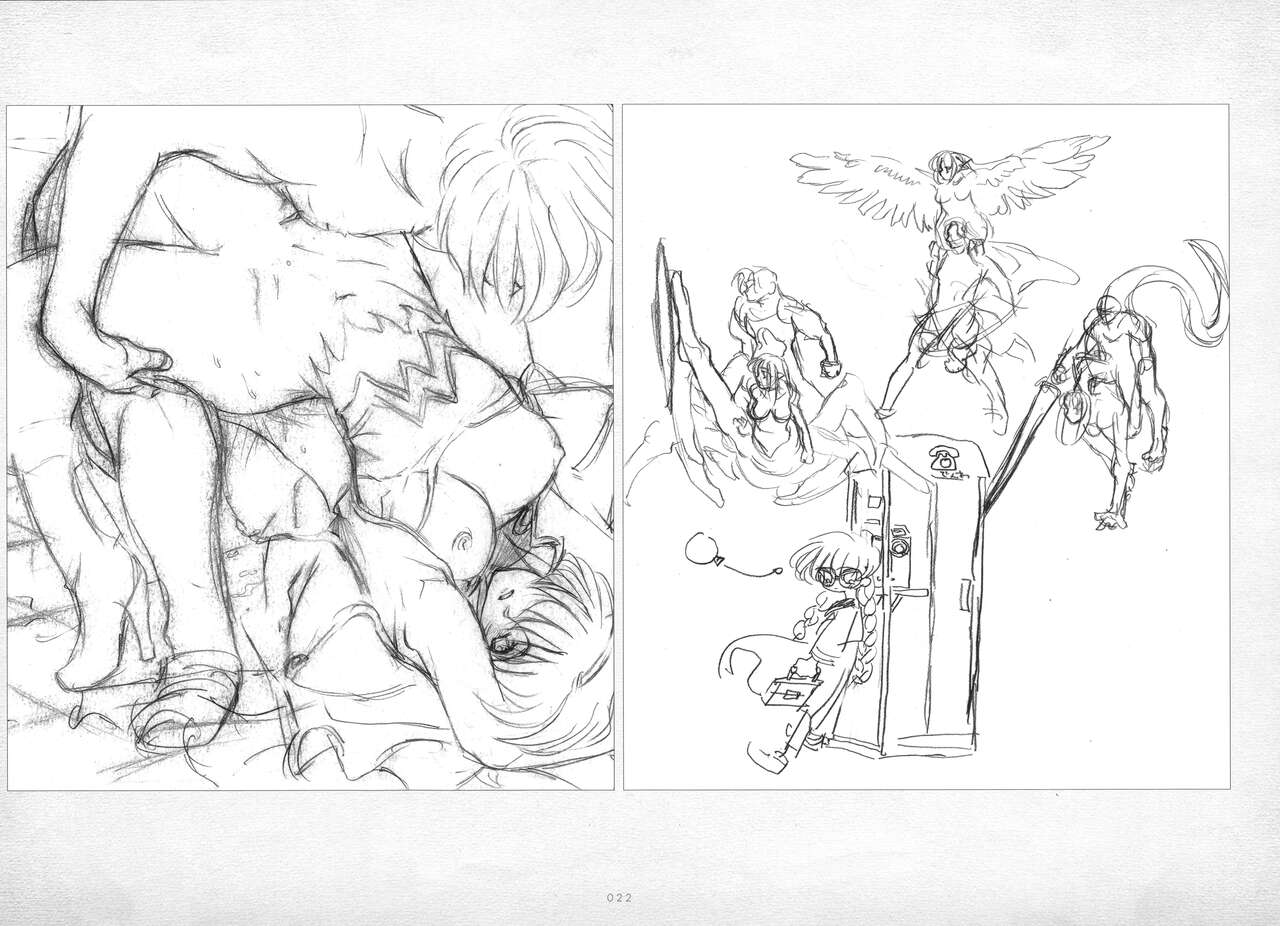 ALICESOFT ORION SCRIBBLES with CROQUIS ULTIMATE EDITION VOL.3 織音計画特別版  ラフ画集 - Page 23