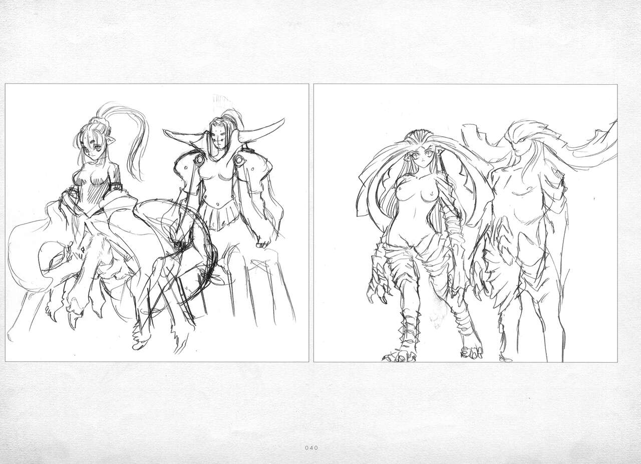 ALICESOFT ORION SCRIBBLES with CROQUIS ULTIMATE EDITION VOL.3 織音計画特別版  ラフ画集 - Page 41
