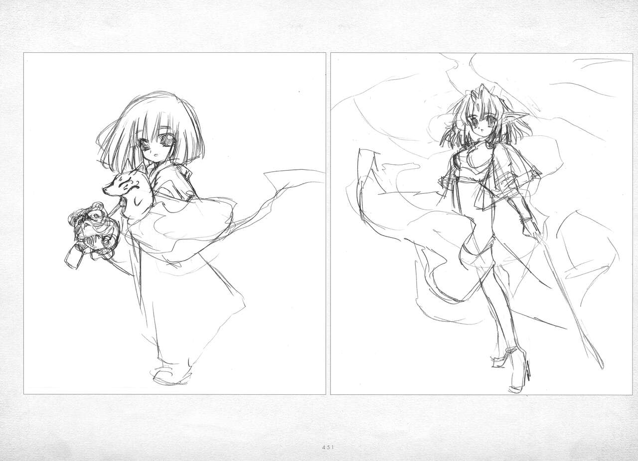 ALICESOFT ORION SCRIBBLES with CROQUIS ULTIMATE EDITION VOL.3 織音計画特別版  ラフ画集 - Page 452