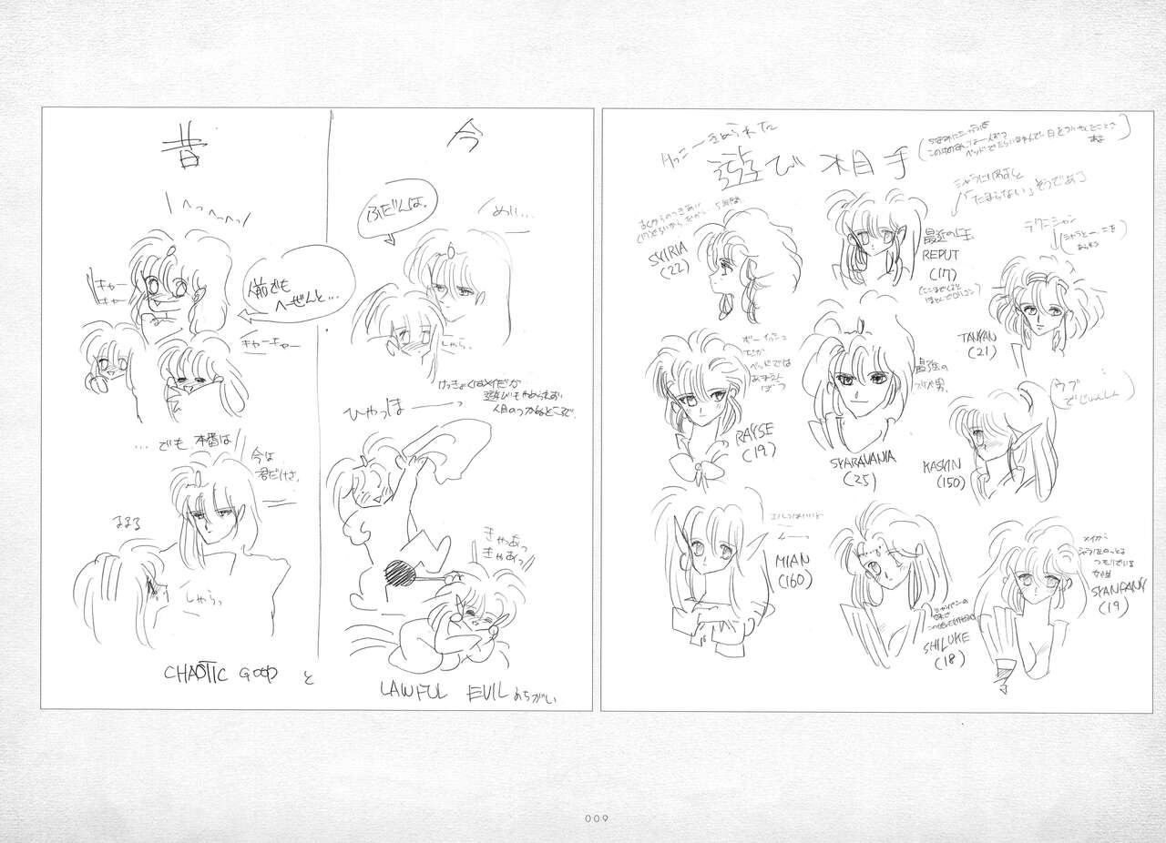 ALICESOFT ORION SCRIBBLES with CROQUIS ULTIMATE EDITION VOL.1 織音計画特別版  ラフ画集 - Page 10
