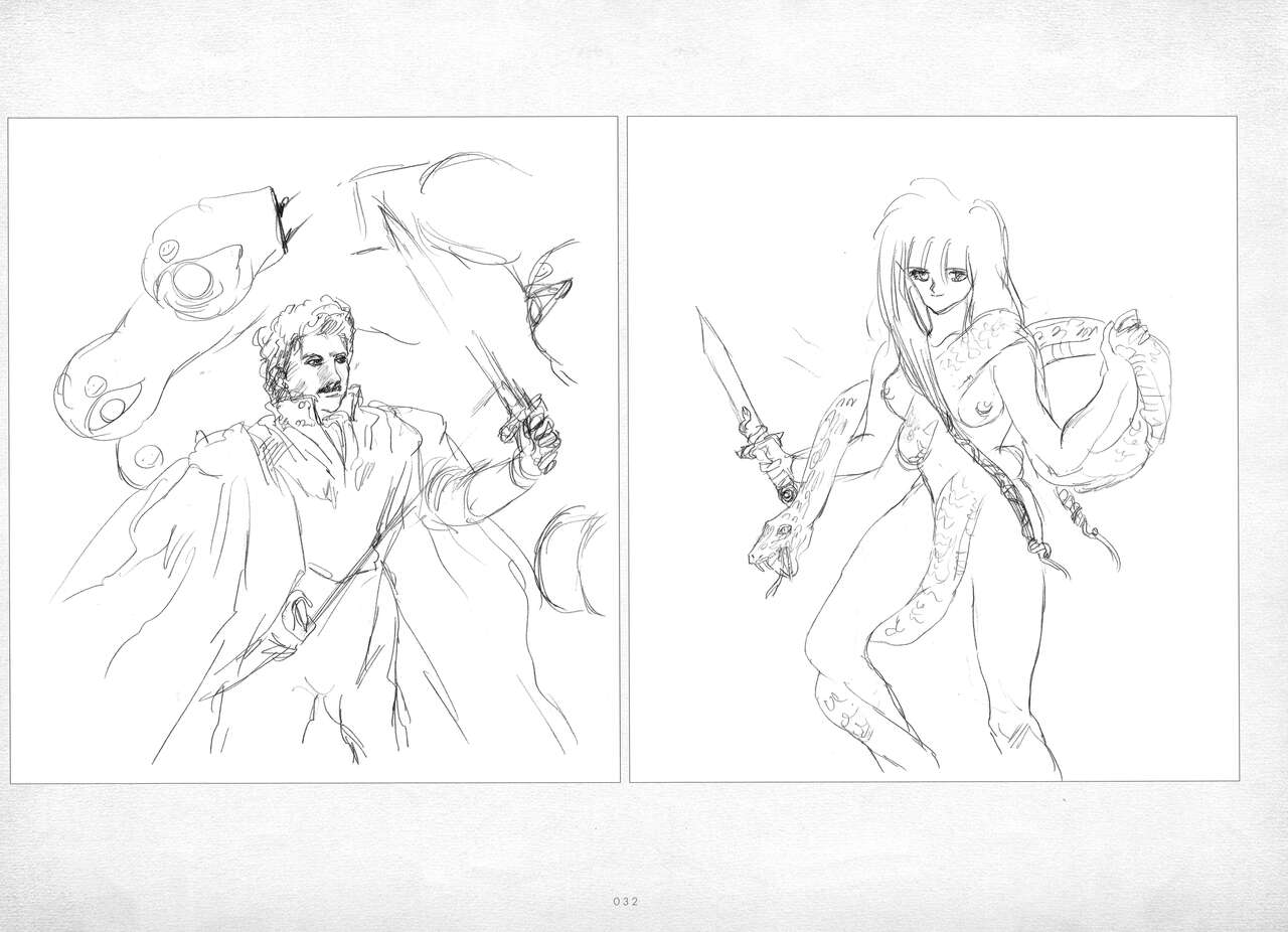 ALICESOFT ORION SCRIBBLES with CROQUIS ULTIMATE EDITION VOL.1 織音計画特別版  ラフ画集 - Page 33