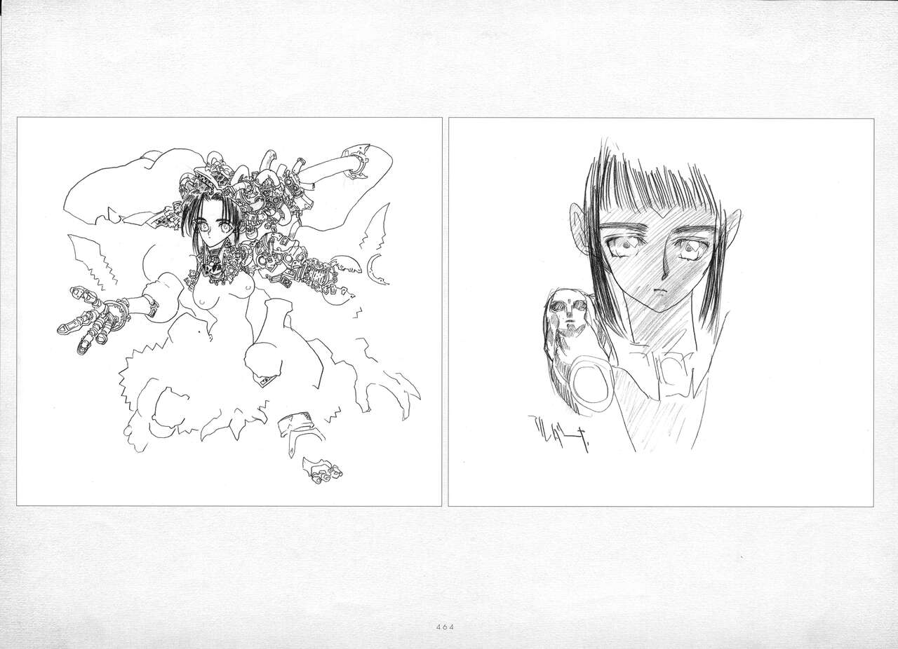 ALICESOFT ORION SCRIBBLES with CROQUIS ULTIMATE EDITION VOL.1 織音計画特別版  ラフ画集 - Page 465