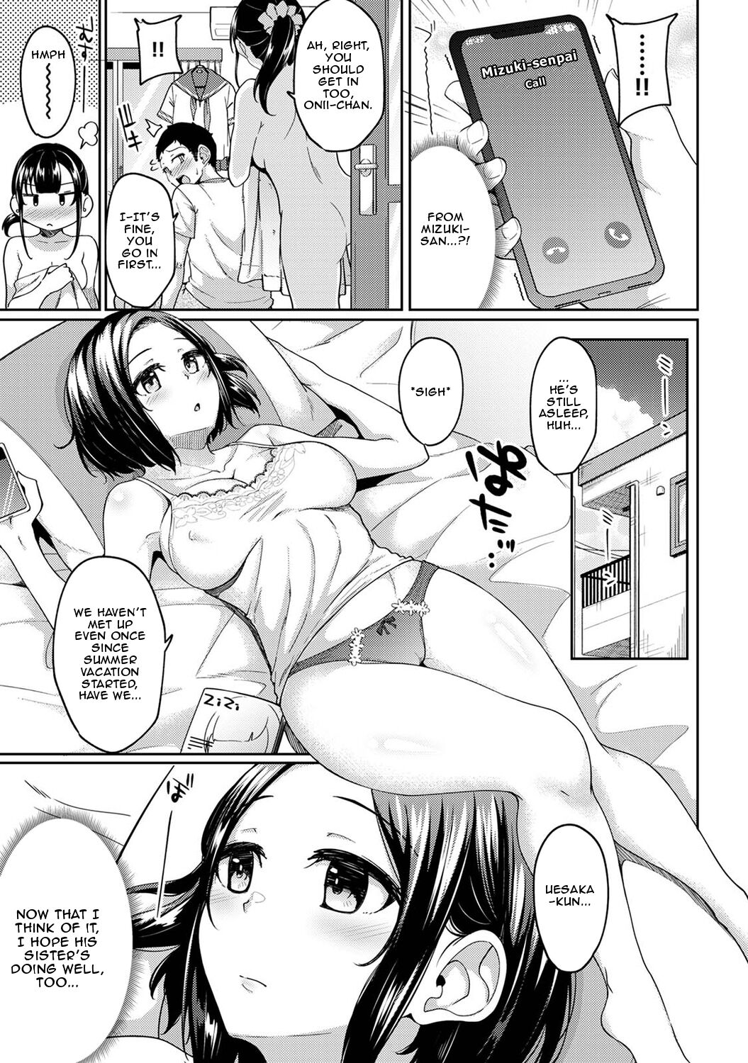 Asa Okitara Imouto ga Hadaka Apron Sugata datta node Hamete Mita - Page 198
