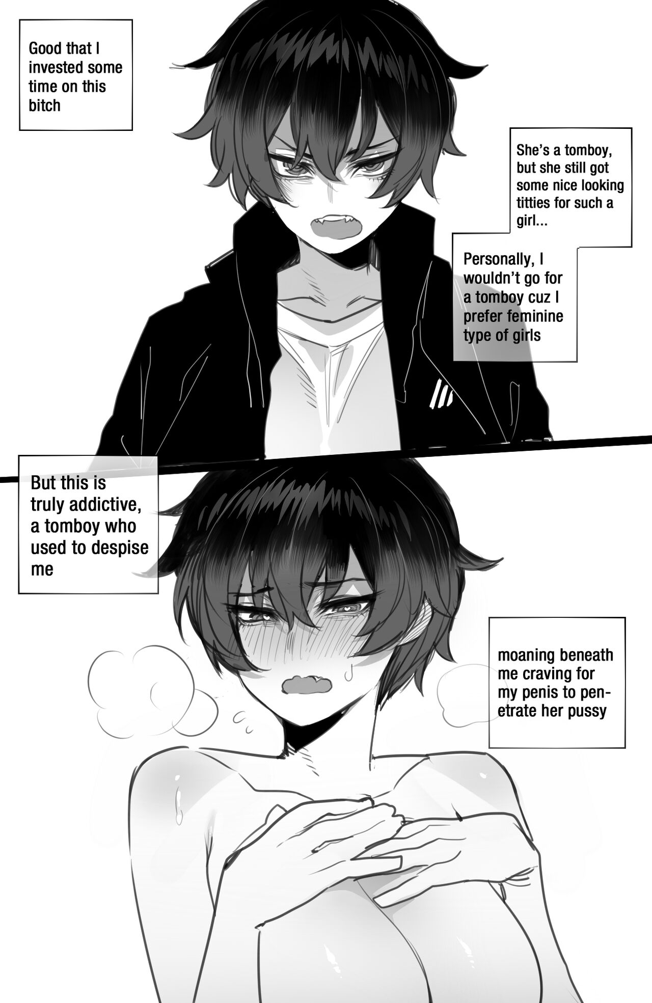 tomboy sister bully netorare - Page 15