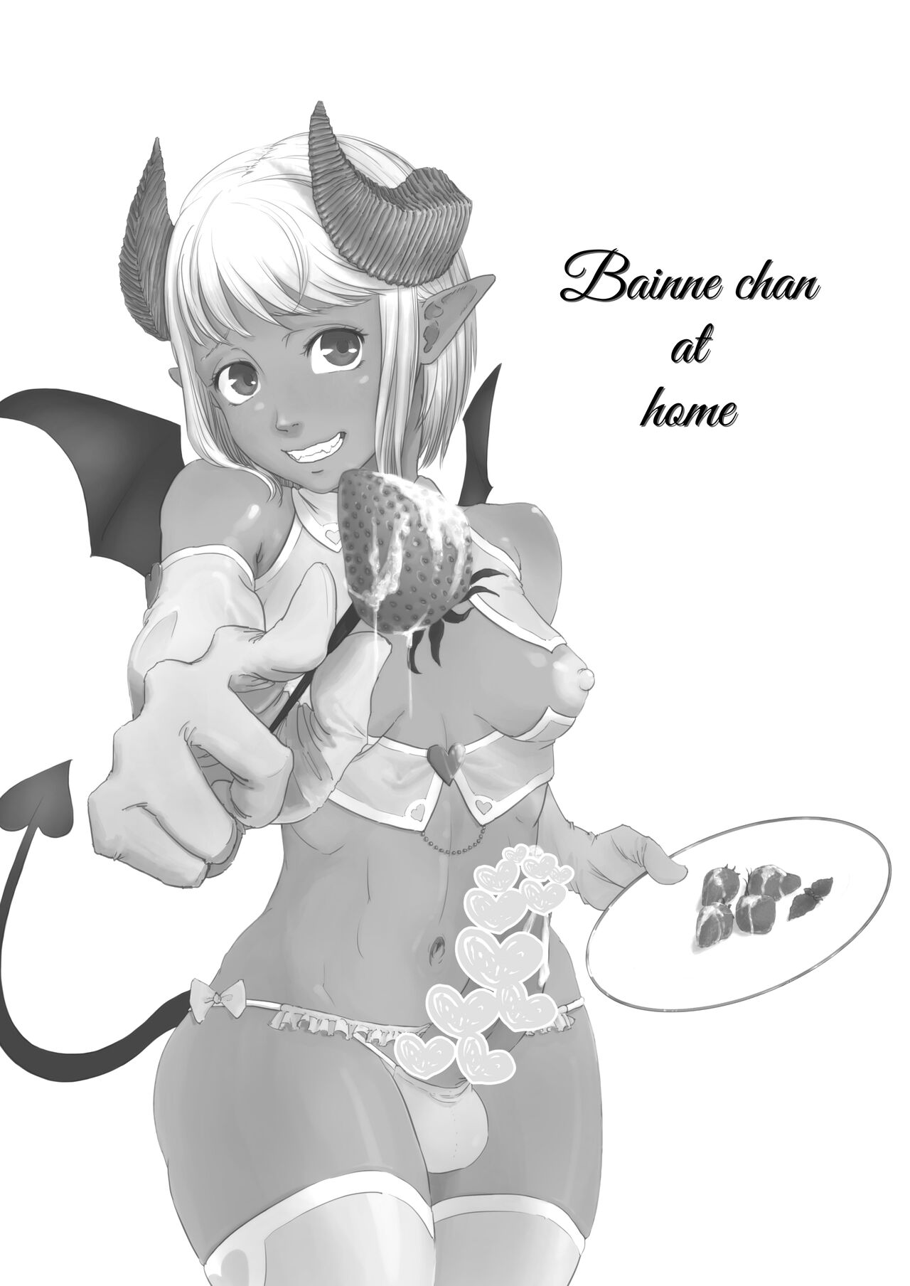 Bainne-chan at home - Page 3